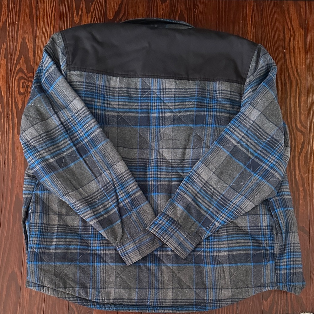 COLEMAN DIAMOND QUILTED SHIRT JACKET - Picture 5 of 6